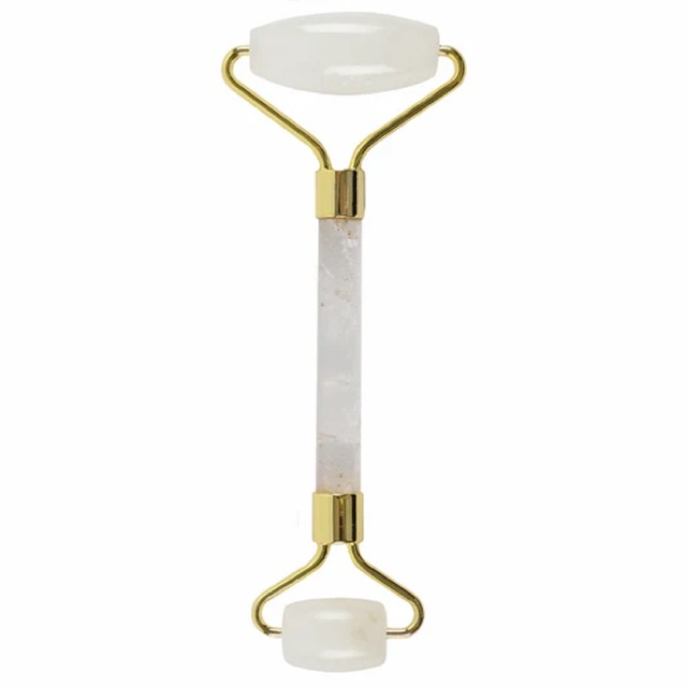 Alchemy Living DUAL WHITE QUARTZ Facial Roller